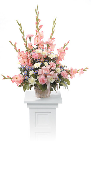 Pink Sympathy Arrangement